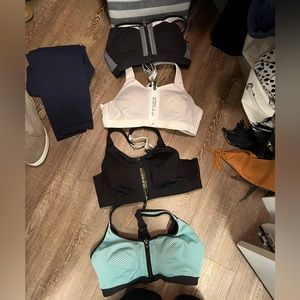 Set of four VS sports bras, 34B